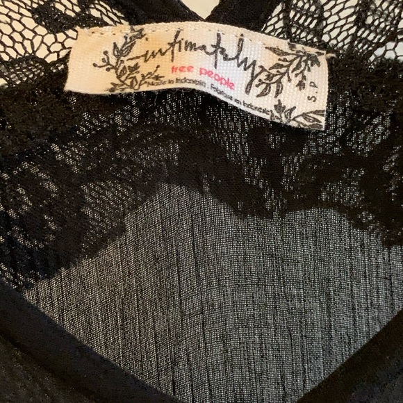 EUC Free People Sleeveless Flowy Blouse S - Picture 5 of 5